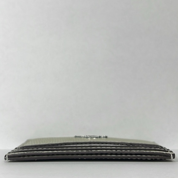 NWT COACH SLIM ID CARD CASE IN LIZARD EMBOSSED LEATHER - Picture 4 of 9